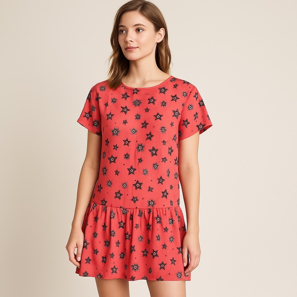 NEW • Tucker • Lola Mini Dress Sunset Spurs Small